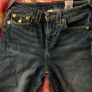 true religion ankle cut skinny jeans